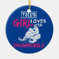 Womens Snowmobile Girl