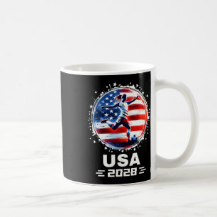 Womens Soccer American Flag Soccer Apparel Soccer Coffee Mug