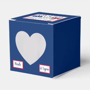 Women's Soccer Road to Lyon World Party Logo Favour Box