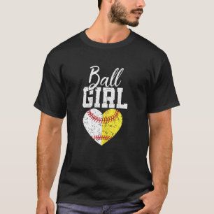 Womens Softball Girl For Women Pitcher Catcher Mo T-Shirt