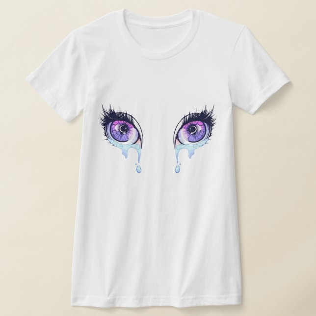 Women's Softstyle Tee with Unique Eye (Laydown)