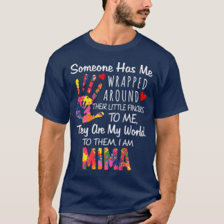 Womens Someone has me MiMaGrandma gift  T-Shirt