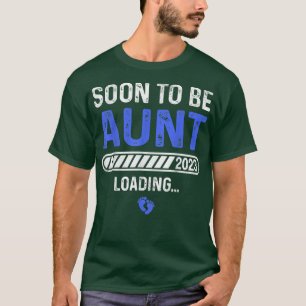 Womens Soon To Be Aunt Est T-Shirt