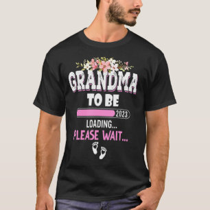 Womens Soon To Be Grandma 2023 Mother's Day T-Shirt
