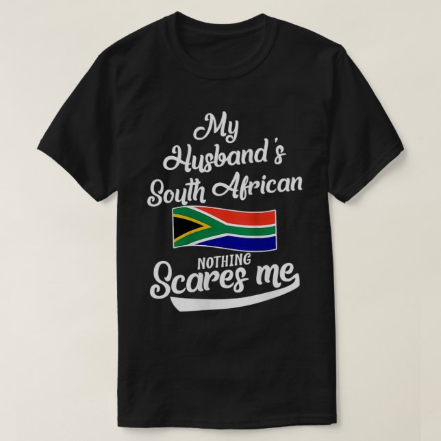 Womens South African Husband South Africa Wife Ann T-Shirt (Design Front)