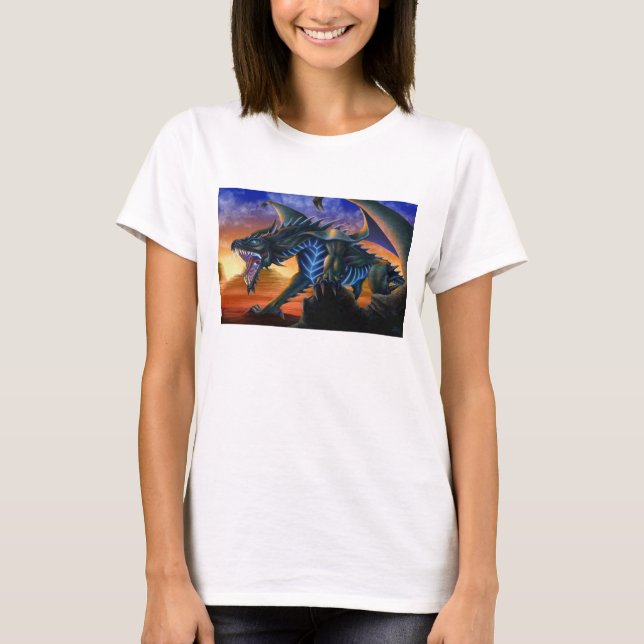 Women's Spaghetti Top Dragon (Front)