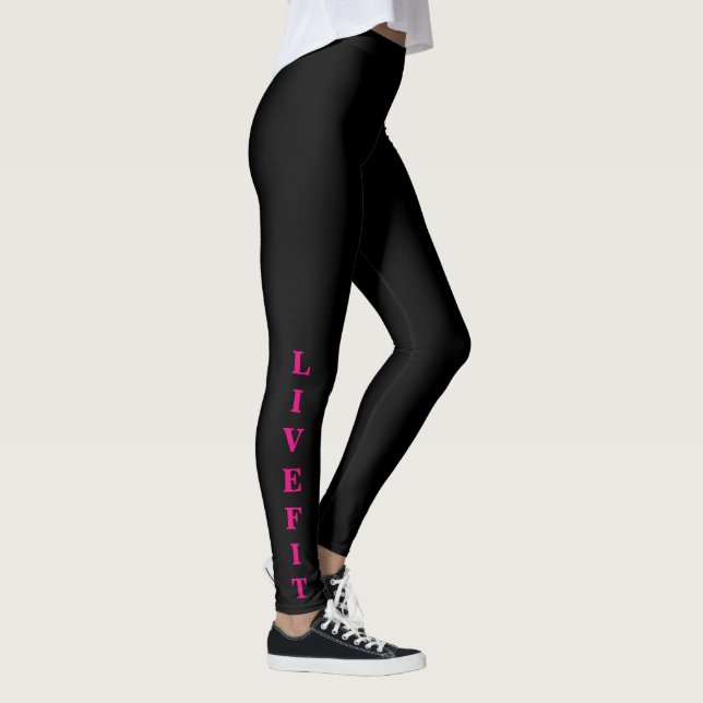 WOMEN'S SPANDEX LEGGINGS (Right)