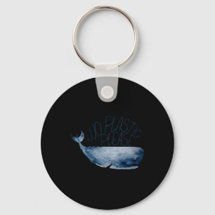 Womens Sperm Whale For Environmental Protection V Key Ring