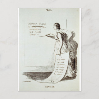 Women's Sphere Revised Postcard