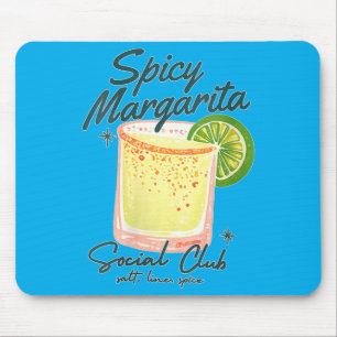Womens Spicy Margarita Social Club Att Lime Spice Mouse Pad