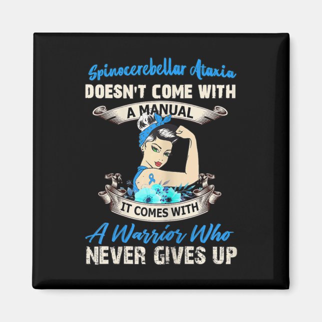Womens Spinocerebellar Ataxia Doesn’t Come With A  Magnet (Front)