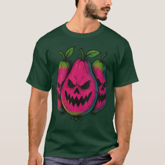 Womens Spooky Guavas Tropical Fruit Summer Hallowe T-Shirt