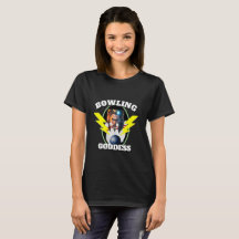 Women's Sports Bowling Shirt BOWLING GODDESS