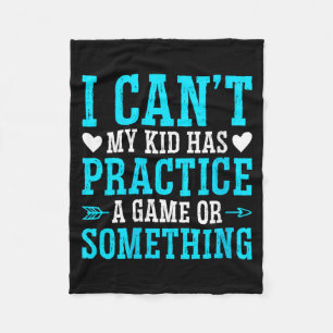 Womens Sports Funny Busy Mum Practice Game Mothers Fleece Blanket