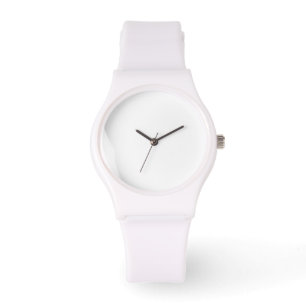 Women's Sporty White Silicon Watch