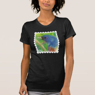 Women's Spring Bird stamp T-Shirt