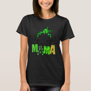 Womens St Patrick Day Cute Irish For Mum One Lucky T-Shirt