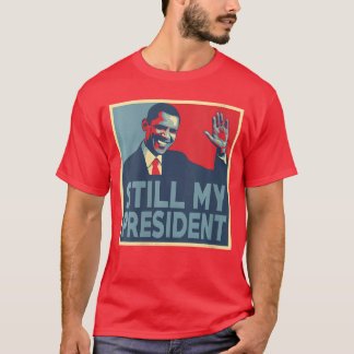 Womens Still My Barack Obama 44 VNeck T-Shirt