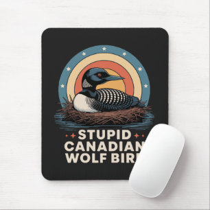 women's stupid canadian mouse pad