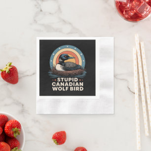 women's stupid canadian napkin