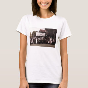 Women's Suffrage Group with Banner T-Shirt