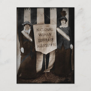 Women's Suffrage Movement Postcard