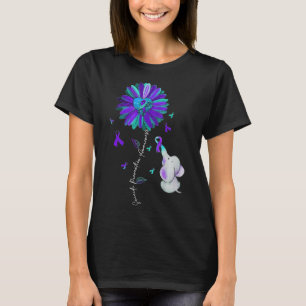 Womens Suicide Prevention Awareness Week Ribbon Su T-Shirt