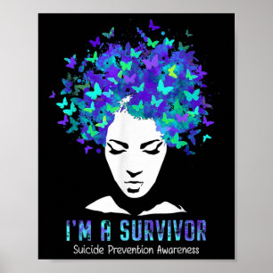 Womens Suicide Prevention Awareness Week Survivor Poster