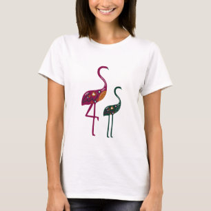 Women's Summer Flamingo Stylish Clothing T-Shirt