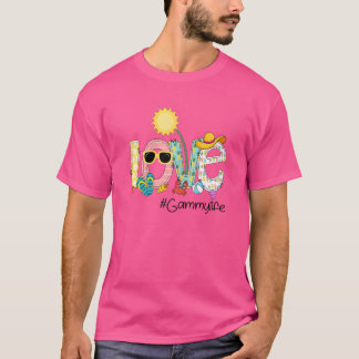 Womens Summer Love Gammylife    Gammy Love Vacatio T-Shirt