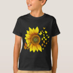 Womens sunflower butterflies  T-Shirt<br><div class="desc">Hope you like it 4</div>