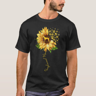 Womens Sunflower Greyhound Mom Dog 1 T-Shirt