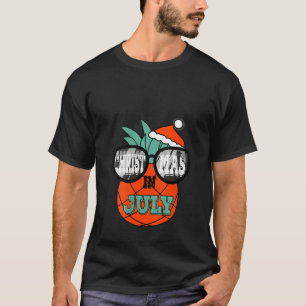 Womens Sunglasses Christmas In July, Pineapple Sum T-Shirt