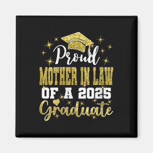 Womens Super Proud Mother In Law Of 2025 Graduate  Magnet
