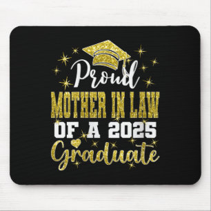 Womens Super Proud Mother In Law Of 2025 Graduate Mouse Pad
