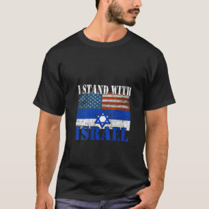 Womens Support Israel I Stand With Israel Israeli T-Shirt