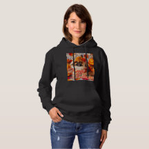 Women's sweatshirt with a cute pikenes