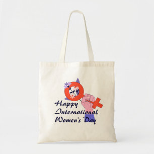 Women's Symbol Happy Women’s Day  Tote Bag