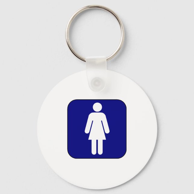 Womens Symbol Key Ring (Front)