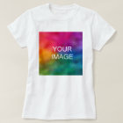 Women's T-Shirt Elegant Black Modern Template