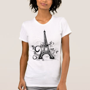Women's T-Shirt featuring the Eiffel Tower