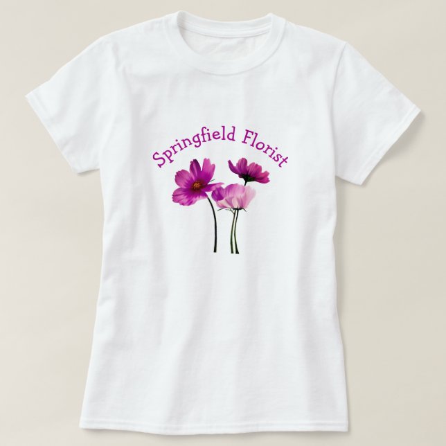 Women's T-Shirt Flower (Design Front)