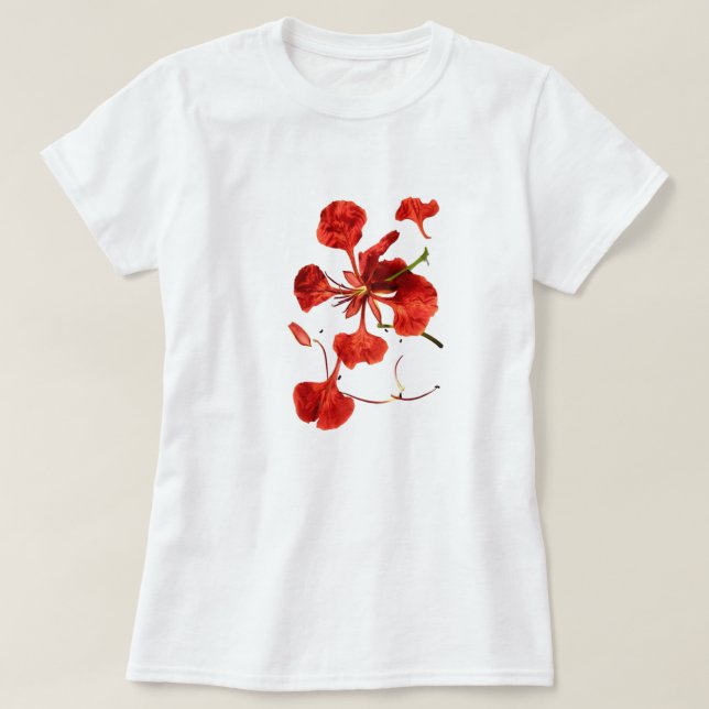 Women's T-Shirt Flower (Design Front)