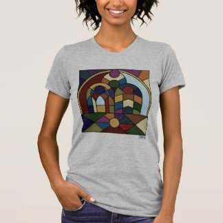 Women's T-Shirt in Colorblock