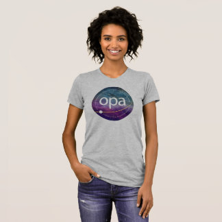 Women's T-shirt OPA Logo colourful wash