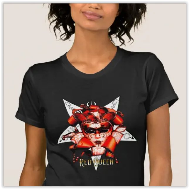 Women's T-Shirt | Red Queen | Occult Fashion (Creator Uploaded)