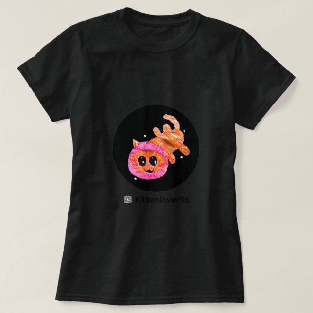 Women's T-Shirt - Space Cat (Design Front)