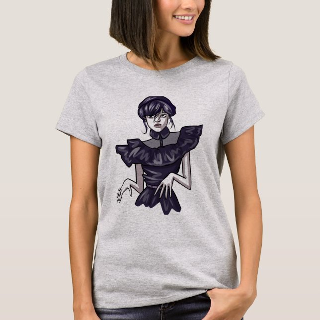 Women's t-shirt with wandina stamp (Front)