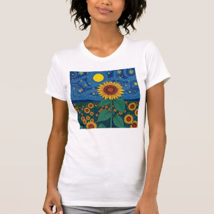Women's T-Shirts Sunflower