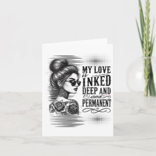 Womens Tattooed Single Woman Inked Woman For Anti Card